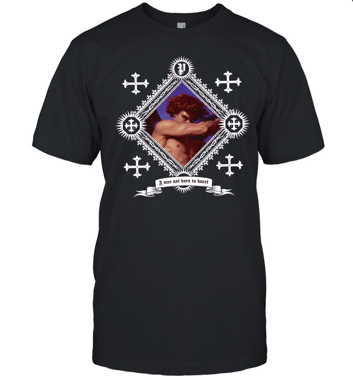 I Was Not Born to Kneel Fallen Angel Art Unisex T-Shirt
