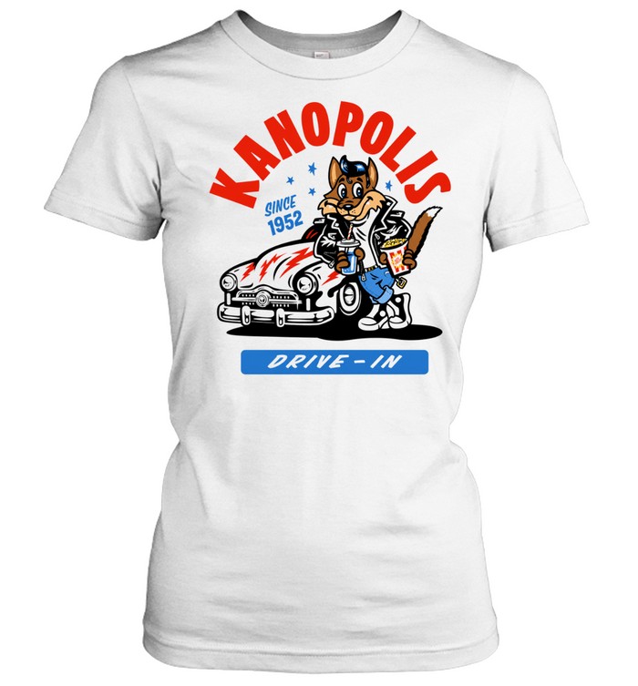 Kanopolis Since 1952 Drive-In wolf Women T-Shirt