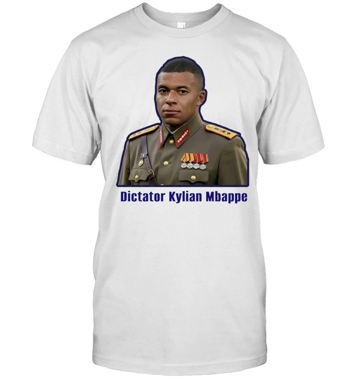 Kylian Mbappe Real Madrid Dictator Kylian Mbappe Unisex T-Shirt
