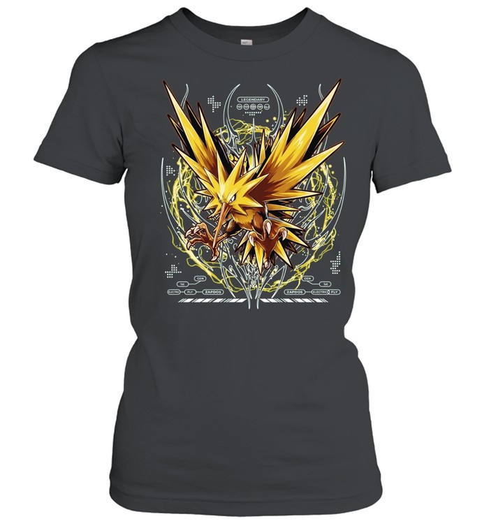 Legendary Zapdos Gen 1st Electric Fly Women T-Shirt