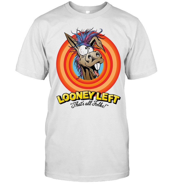Looney left thats all folks donkey Unisex T-Shirt