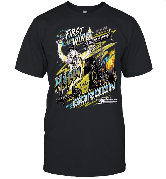 Maddi Gordon First Win 2026 Unisex T-Shirt