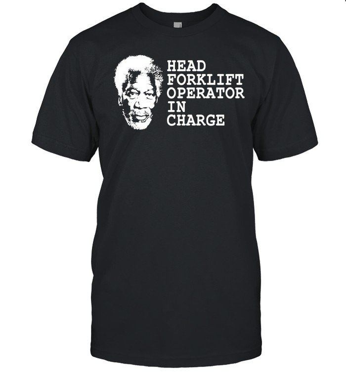 Morgan Freeman head forklift operator in charge Unisex T-Shirt