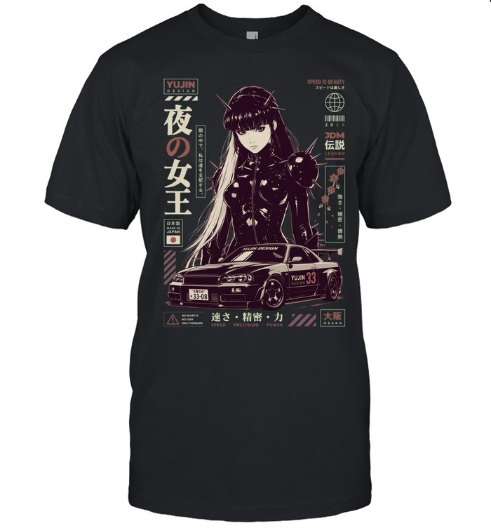 Night Queen Speed Precision Power Osaka JDM Legend Unisex T-Shirt