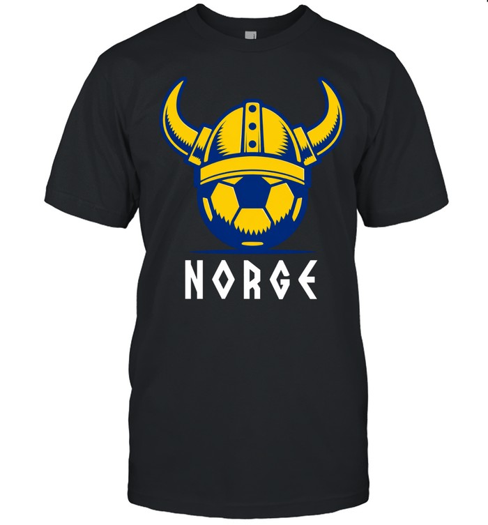 Norway National Football Team Viking Helmet NORGE Soccer Unisex T-Shirt