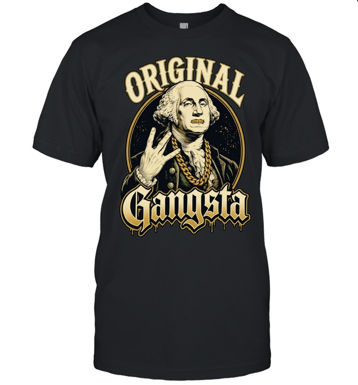 Gangsta George Washington Gangster Unisex T-Shirt