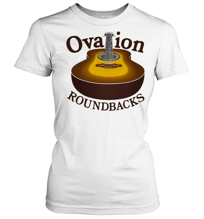 Ovation Roundbacks acoustic guitar folk music Women T-Shirt