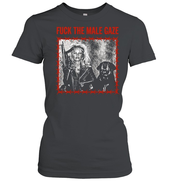 Pamela Anderson Fuck the Male Gaze 90s Icon Women T-Shirt