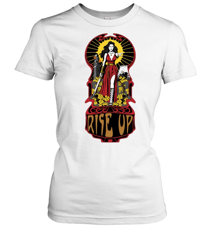 Rise Up resistance activism empowerment Women T-Shirt