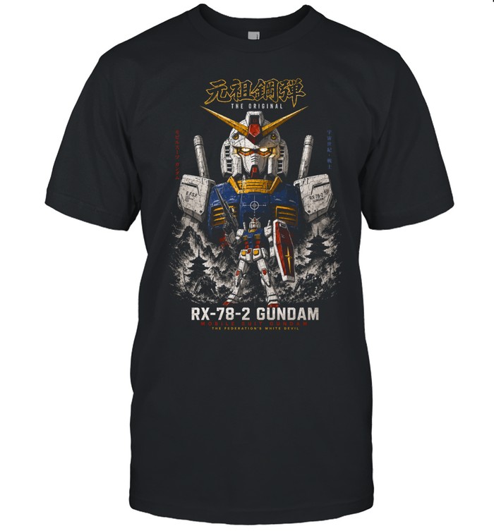 Rx 78 2 Gundam Mobile Suit Federation White Devil Unisex T-Shirt