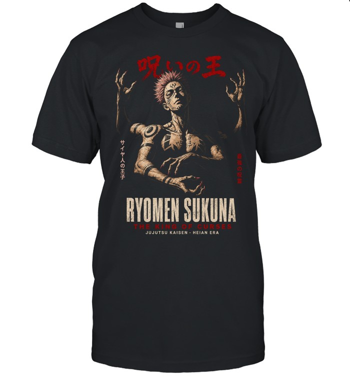 Ryomen Sukuna King Of Curses Jujutsu Kaisen Unisex T-Shirt