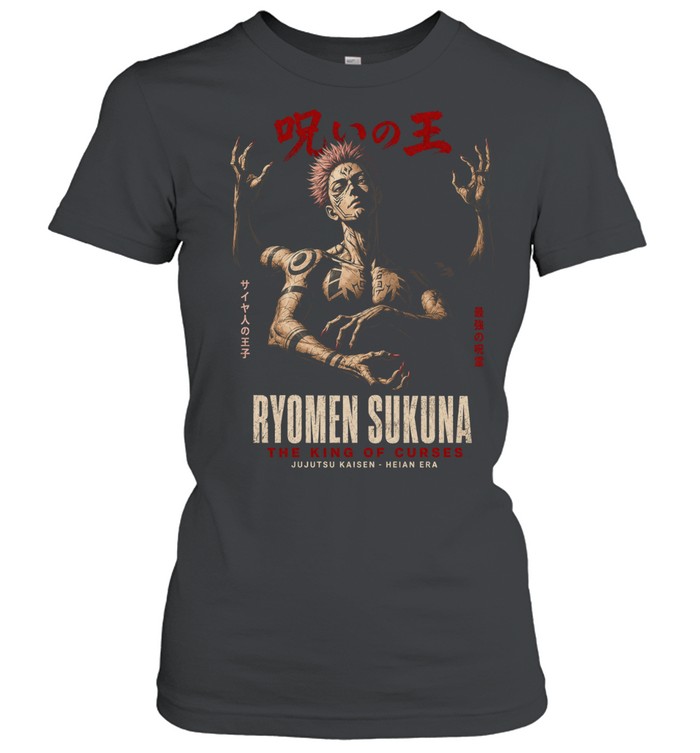 Ryomen Sukuna King Of Curses Jujutsu Kaisen Women T-Shirt