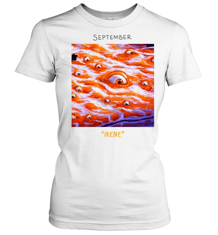 September Irene Surreal Art Eye Illustration Women T-Shirt