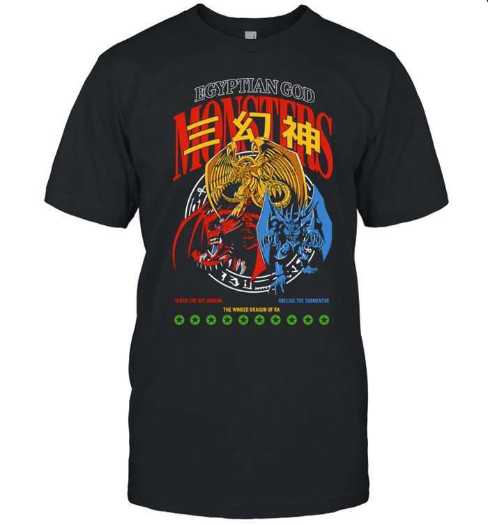 Slifer the Sky Dragon Obelisk the Tormentor Winged Dragon of Ra Yu-Gi-Oh Unisex T-Shirt