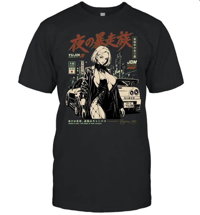 Society JDM Culture Speed Is Art The Road Is Our Canvas Unisex T-Shirt