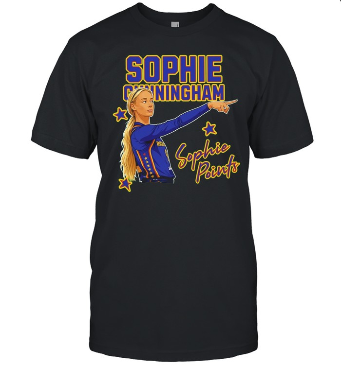 Sophie Cunningham Indiana Fever Sophie Points Unisex T-Shirt