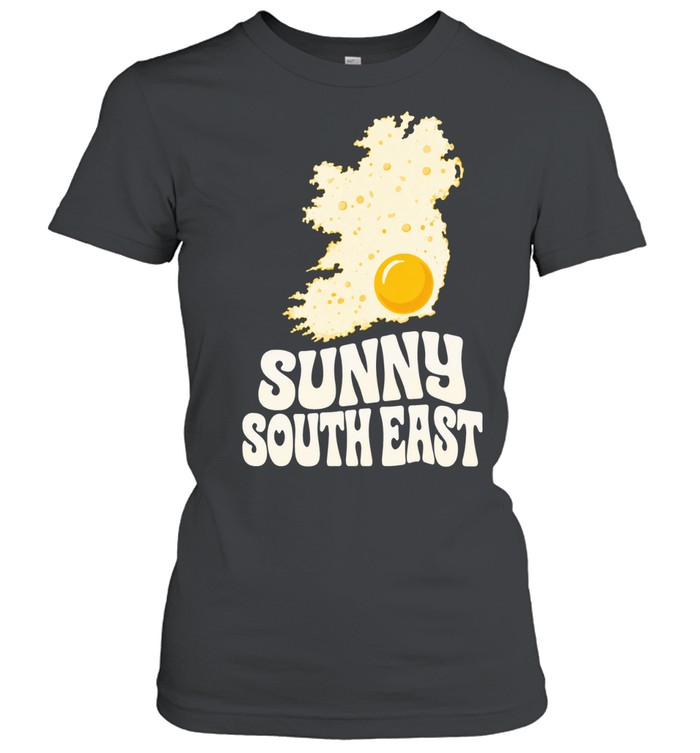 Sunny South East Ireland Fried Egg Map Women T-Shirt