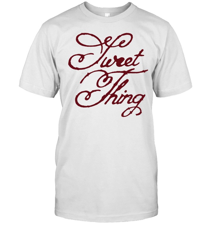 Sweet Thing script calligraphy typography Unisex T-Shirt