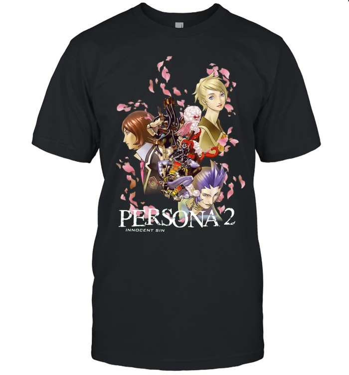 Tatsuya Suou Eikichi Mishina Lisa Silverman Maya Amano Persona 2 Innocent Sin Unisex T-Shirt