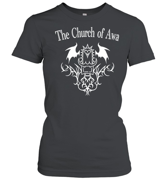 The Church of Awa Gothic Chainsaw Dark Women T-Shirt