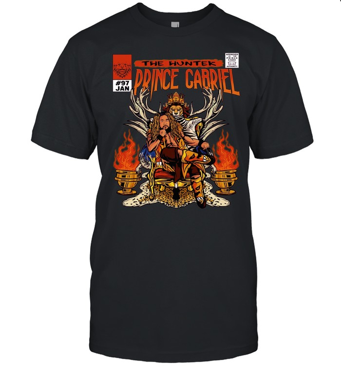 The Hunter Prince Gabriel 97 Jan Comic Book Cover Unisex T-Shirt