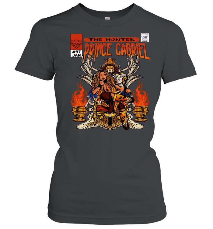 The Hunter Prince Gabriel 97 Jan Comic Book Cover Women T-Shirt