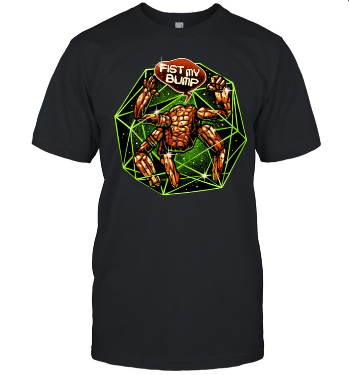 The Thing Fantastic Four Fist My Bump Marvel Comics superhero stone creature Unisex T-Shirt