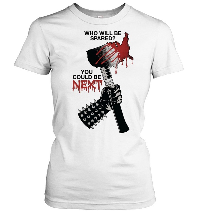 United States map axe who will be spared you could be next Women T-Shirt