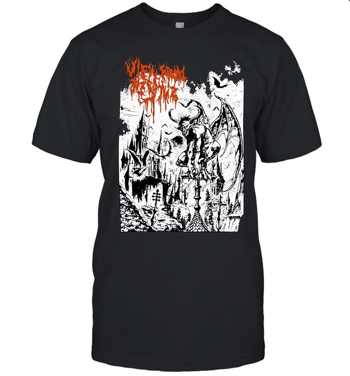 View from the Spire Gargoyle Castle death metal Unisex T-Shirt