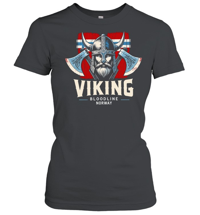 Viking Bloodline Norway Norse Warrior Women T-Shirt