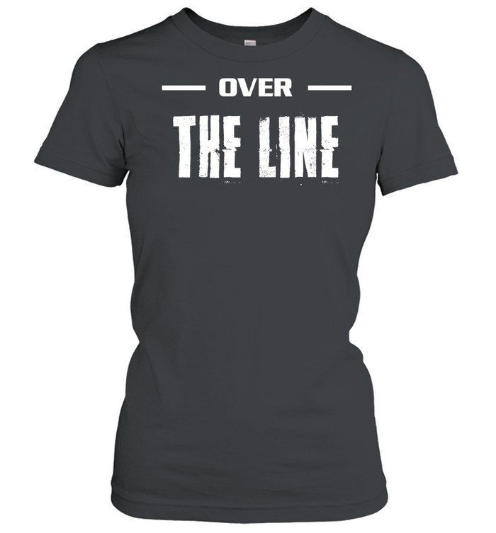 Distressed over the line Women T-Shirt