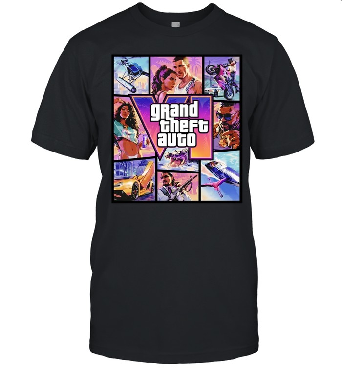 GTA 6 Vice City Stories graphic Unisex T-Shirt
