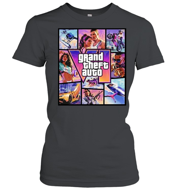 GTA 6 Vice City Stories graphic Women T-Shirt
