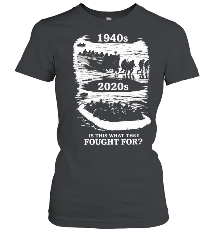 Is This What They Fought For 1940s 2020s Women T-Shirt