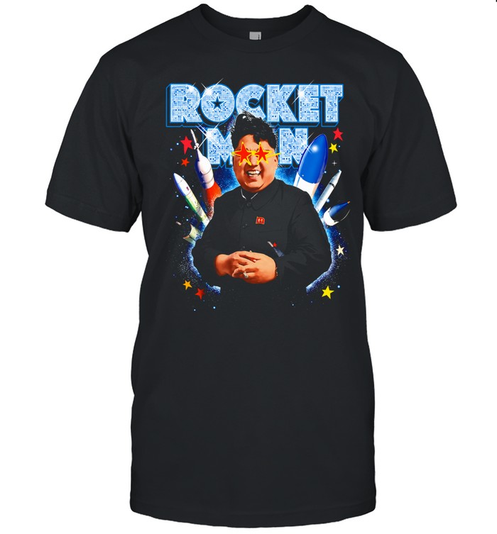 Kim Jong Un Rocket Man North Korea Unisex T-Shirt
