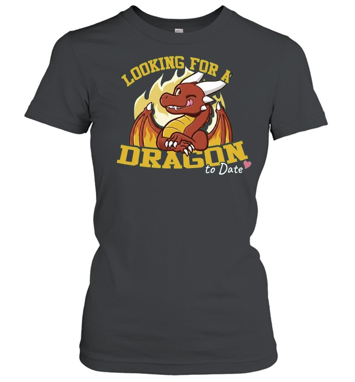 Looking for a dragon to date winking Women T-Shirt