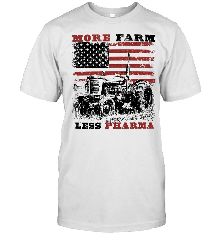 More Farm Less Pharma Unisex T-Shirt