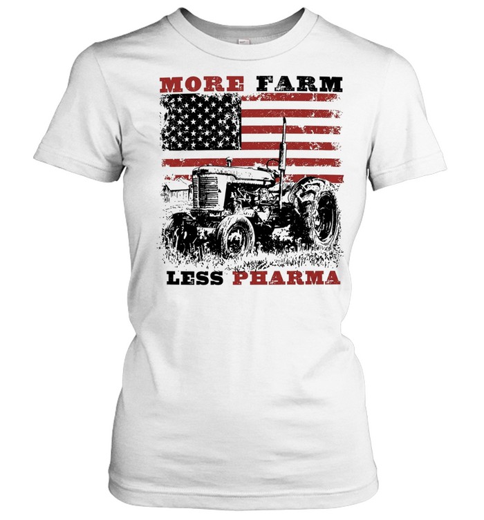 More Farm Less Pharma Women T-Shirt