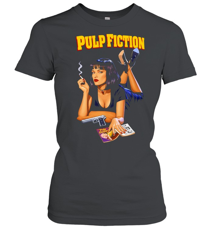Pulp Fiction Retro Poster Women T-Shirt