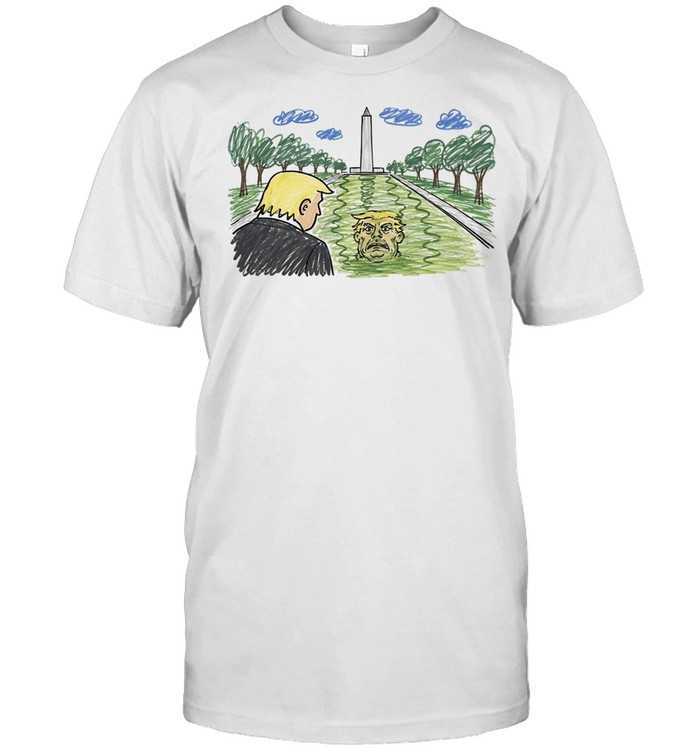 Reflecting Fool Donald Trump Washington Monument Unisex T-Shirt