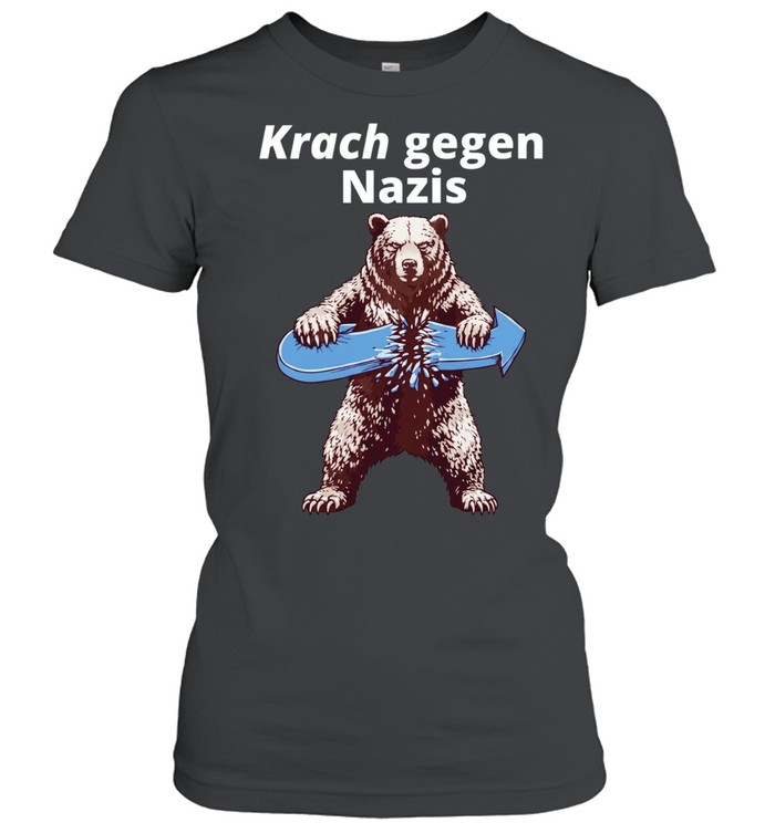 Steffen Krach Krach gegen Nazis Anti-Fascist Women T-Shirt
