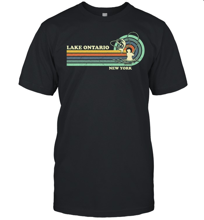 Summer Fishing New York Ontario Lake Unisex T-Shirt
