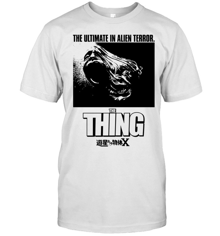 The Thing John Carpenter Sci-Fi Horror Movie The Ultimate in Alien Terror Unisex T-Shirt