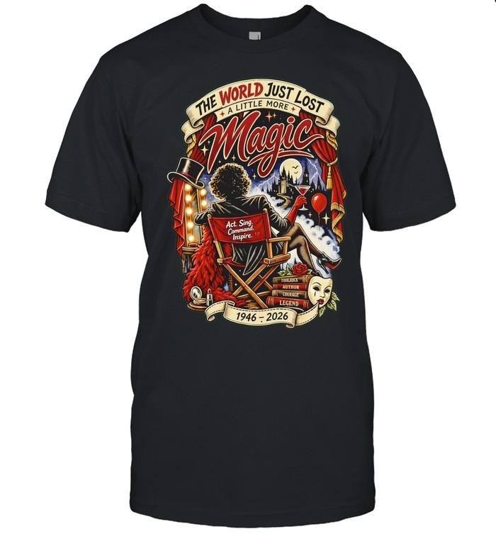 Tim Curry The World Just Lost A Little More Magic Unisex T-Shirt