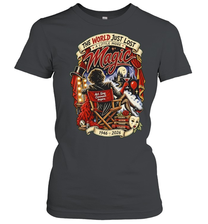Tim Curry The World Just Lost A Little More Magic Women T-Shirt