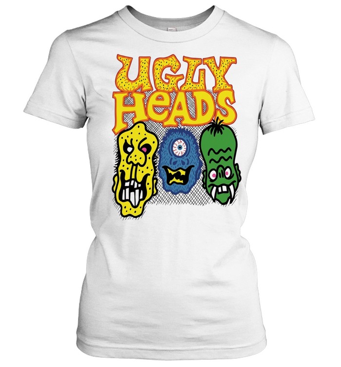 Ugly Heads Monsters Creatures cartoon Women T-Shirt