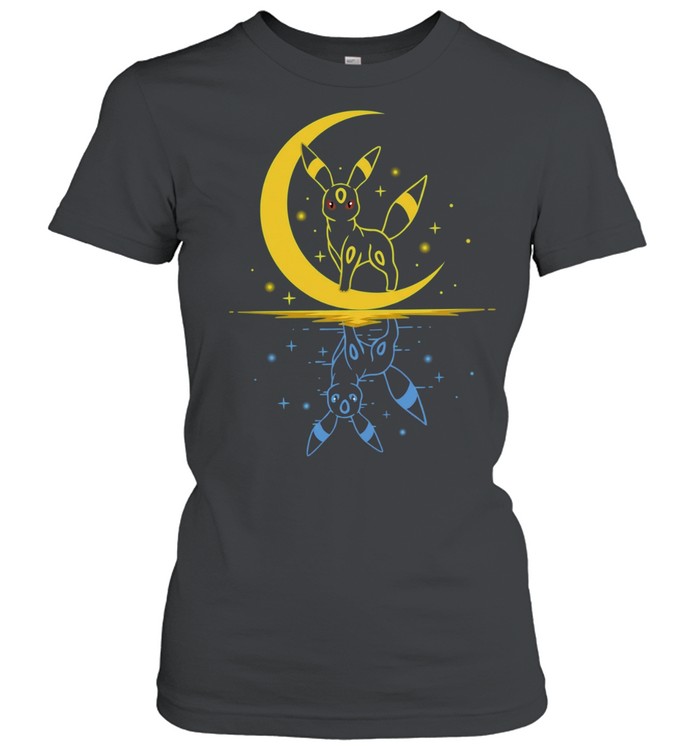 Umbreon Pokémon crescent moon Women T-Shirt