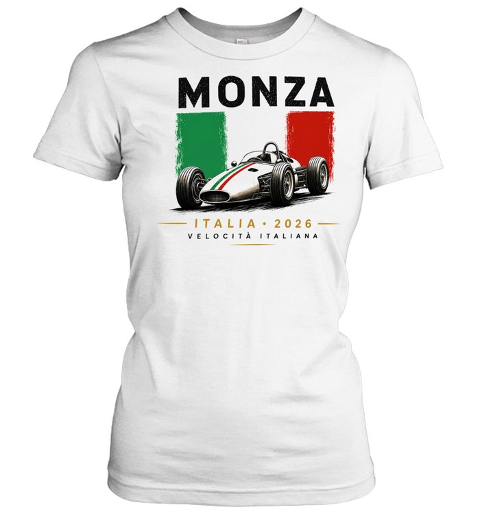 Velocita Italiana Monza Italia flag Women T-Shirt