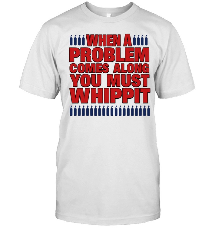 When a Problem Comes Along You Must Whippet Unisex T-Shirt