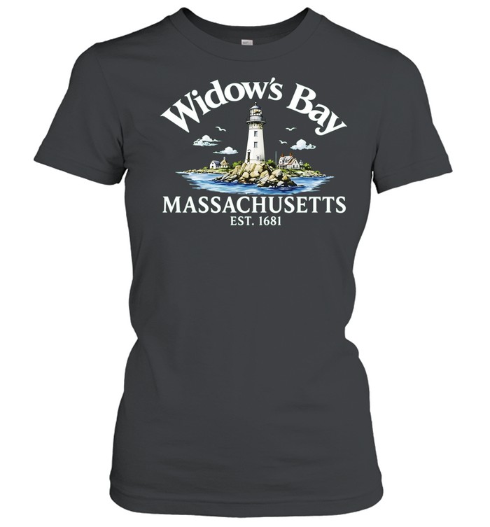 Widows Bay Massachusetts Est 1681 Coastal Lighthouse Women T-Shirt